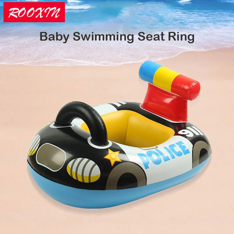 ROOXIN Baby Swimming Seat Ring Inflatable Toys Child Swim Ring Tube For Kid Swimming Seat Circle Float Swim Pool Equipment