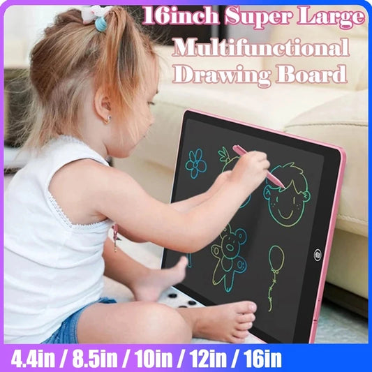 8.5/10/12/16 in LCD Drawing Tablet For Children's Toys Painting Tools Electronics Writing Board Boy Kids Educational Toys Gifts